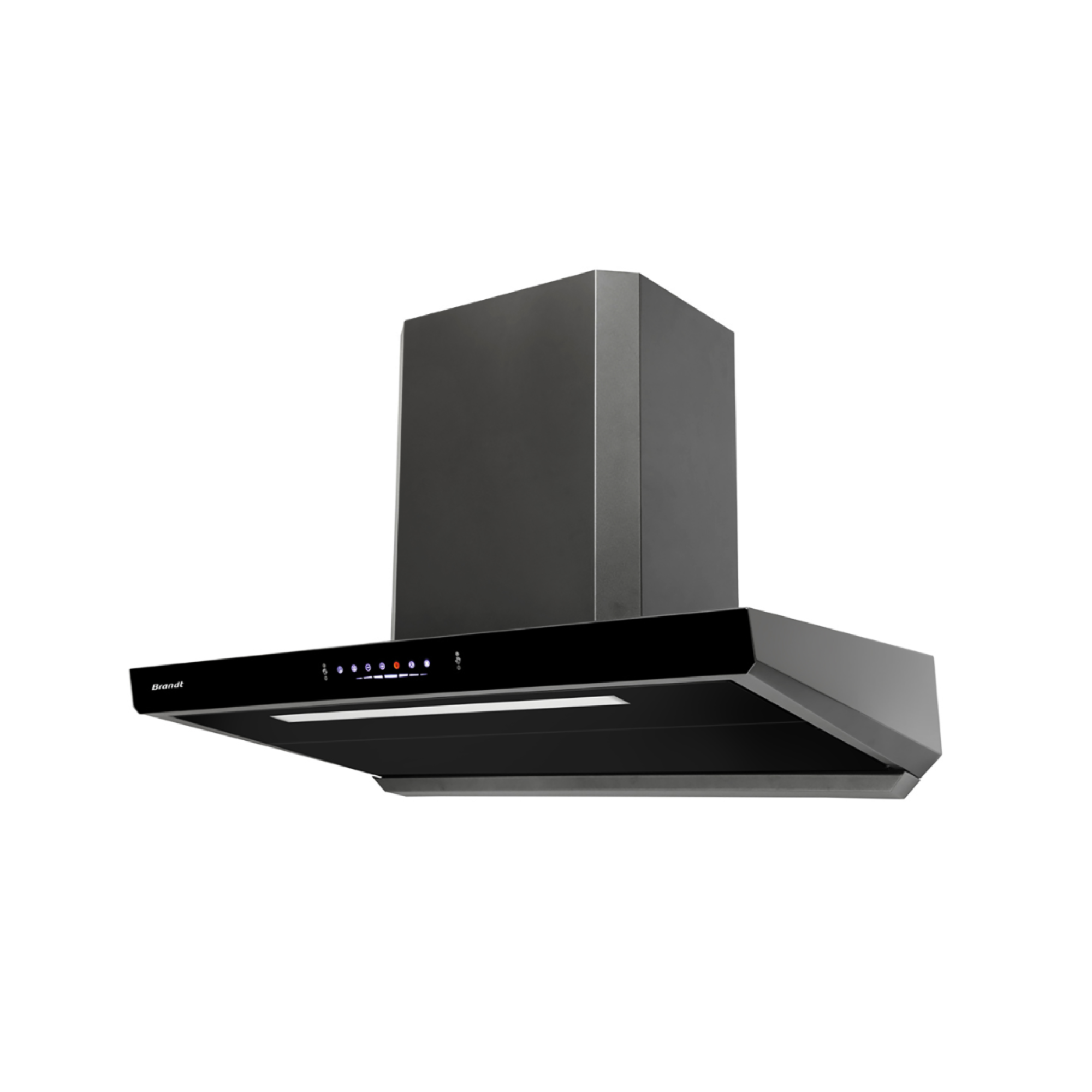 Brandt BHB2490GM - 90cm Chimney Hood with Auto Clean – Hob Hood SG