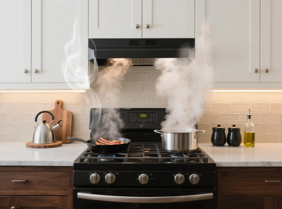 How to Reduce Kitchen Smoke and Grease in Your Home