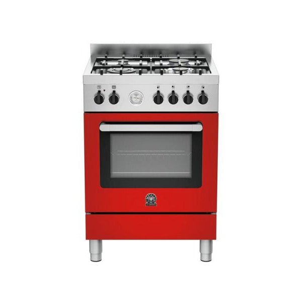 La Germania RI64C61BX - 4 Burners Free Standing Cooker Electric Oven