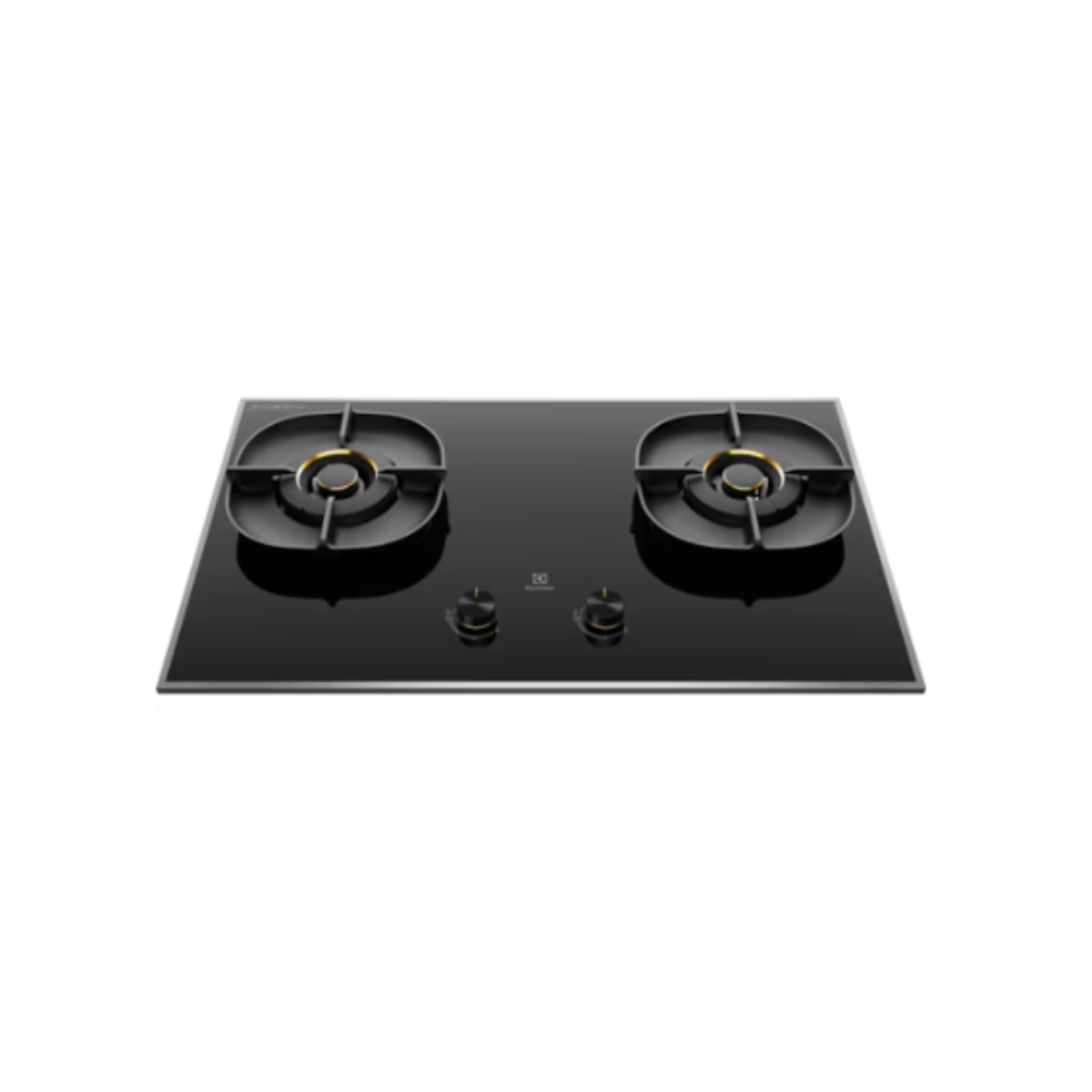 Electrolux EHG8250BEP - 80cm Tempered Glass Gas Hob 2 Burners