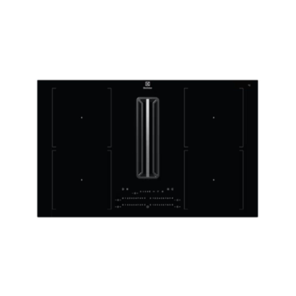 Electrolux KCC84450CK - 83cm Induction Hob with Integrated Plasma Hood 4 Burners