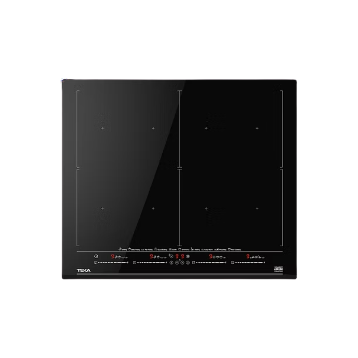 Teka IZF 68700 MST BK - 60cm Induction Hob 4 Burners