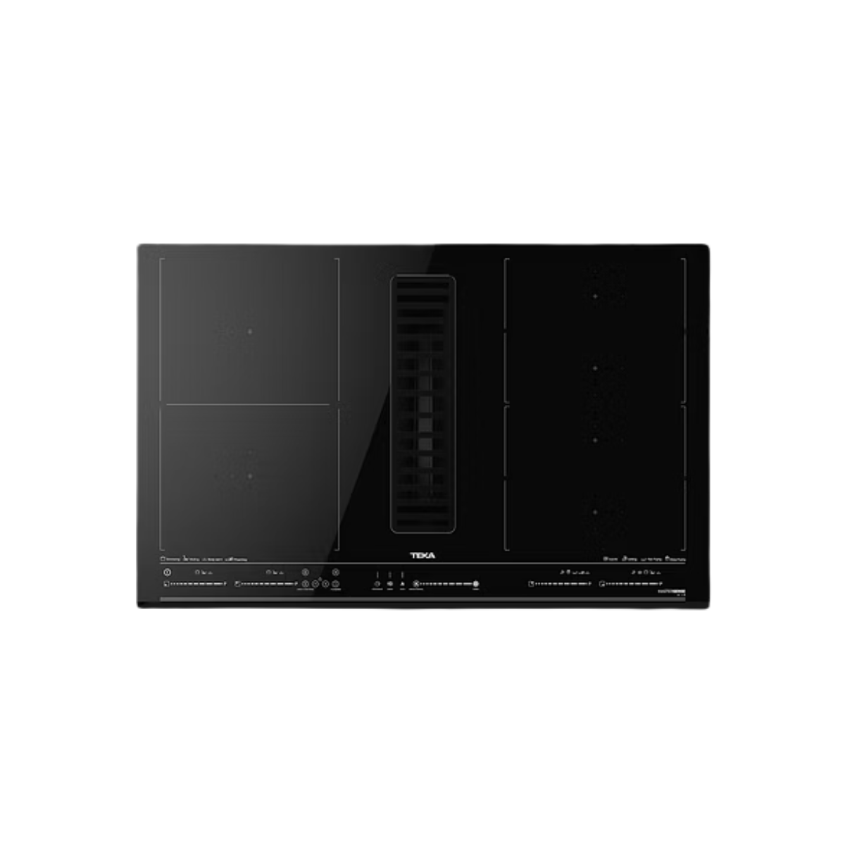 Teka AFF 87601 MST - 80cm Induction Hob 4 Burners With Integrated Downdraft Hood