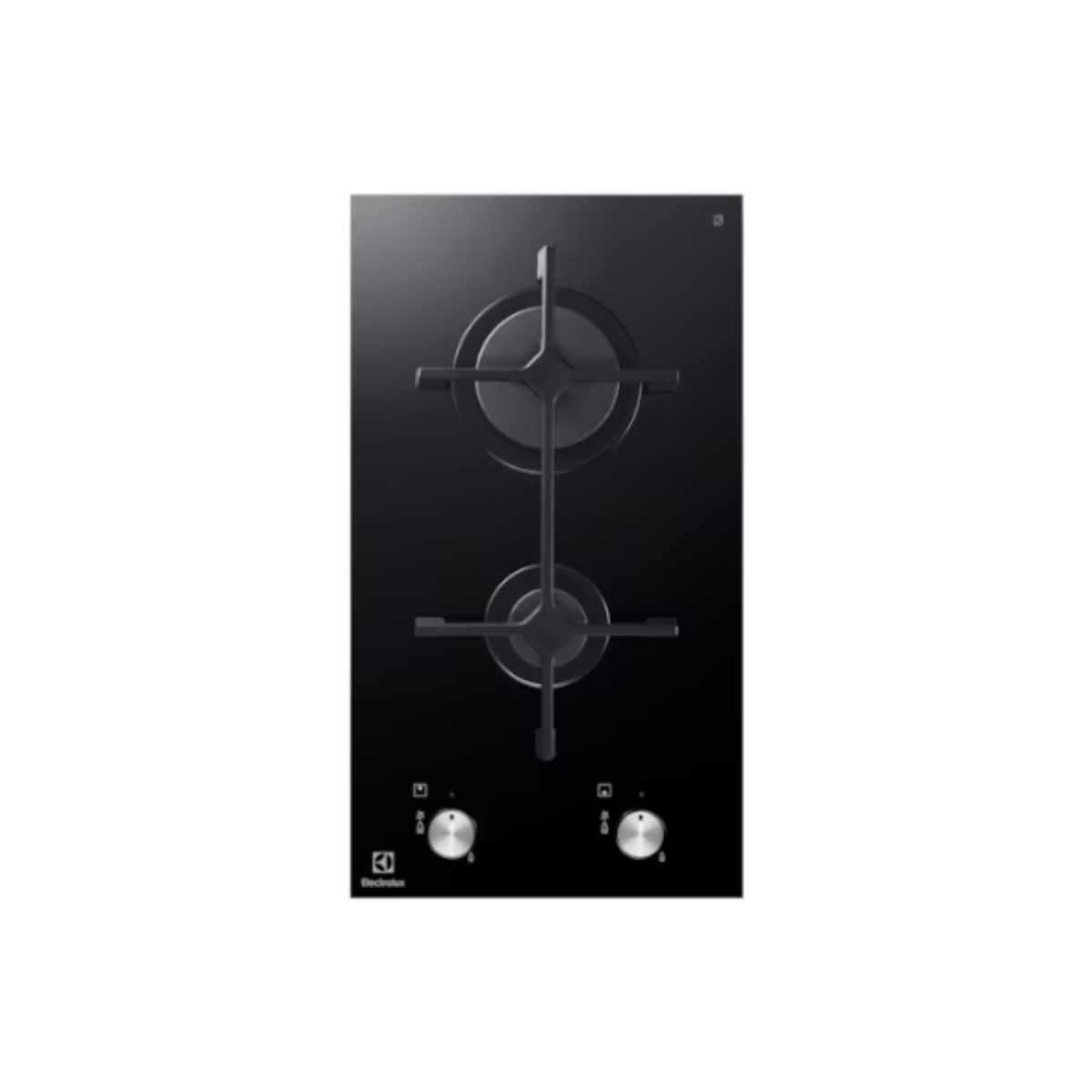 Electrolux EGC3320NOK - 30cm Tempered Glass Gas Hob 2 Burners