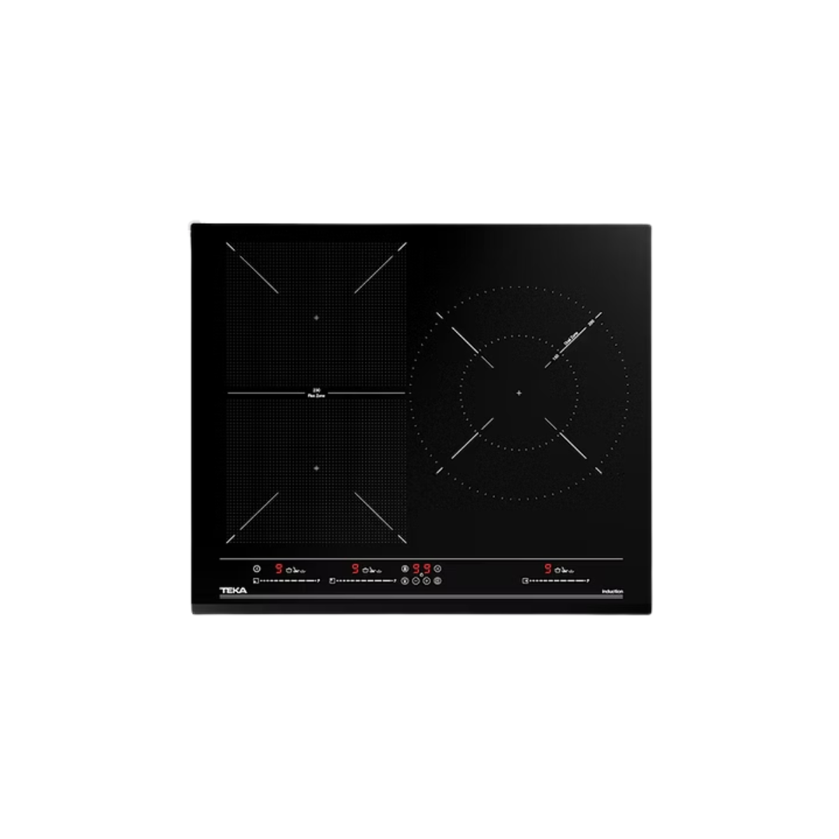Teka IZF 65320 MSP BK - 60cm Induction Hob 3 Burners