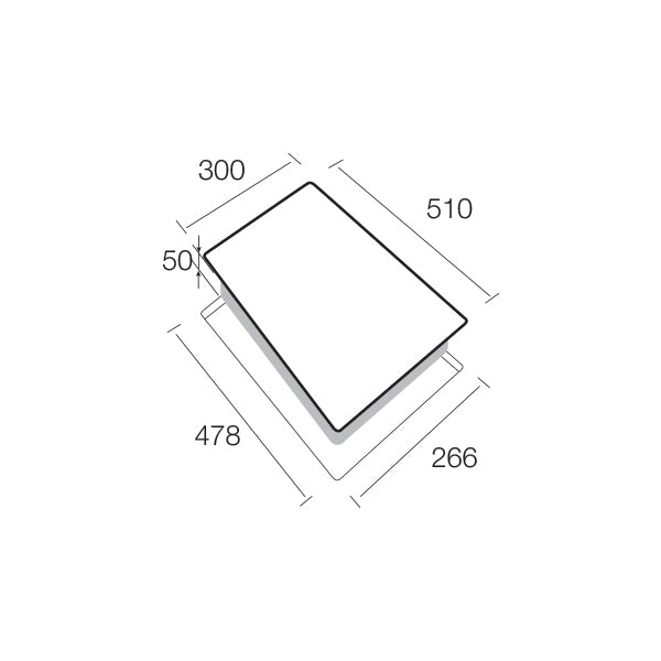 Aerogaz AZ-162F - 30cm Tempered Glass Hob 1 Burner