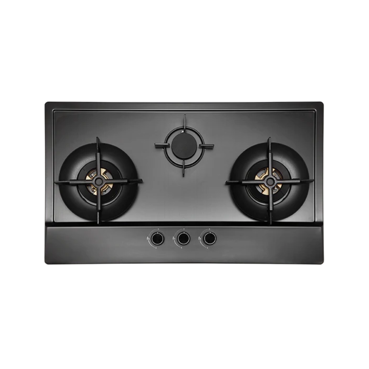 Mayer MMSS7731HI-GM - 75cm Stainless Steel Gas Hob 3 Burners