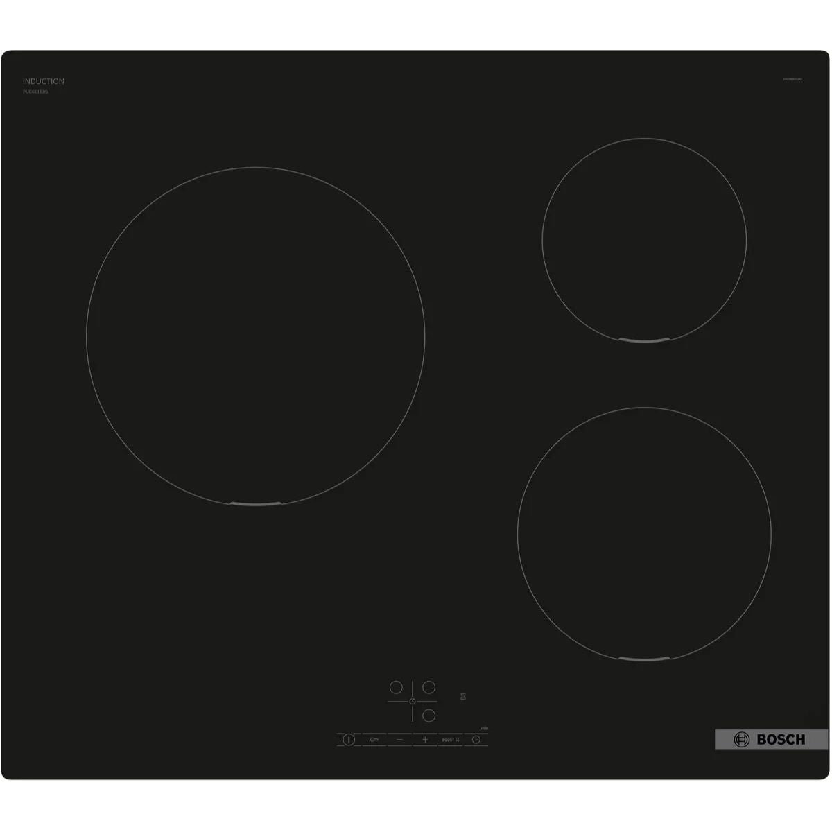 BOSCH PUC611BB5E 60cm Induction Hob 3 Burners