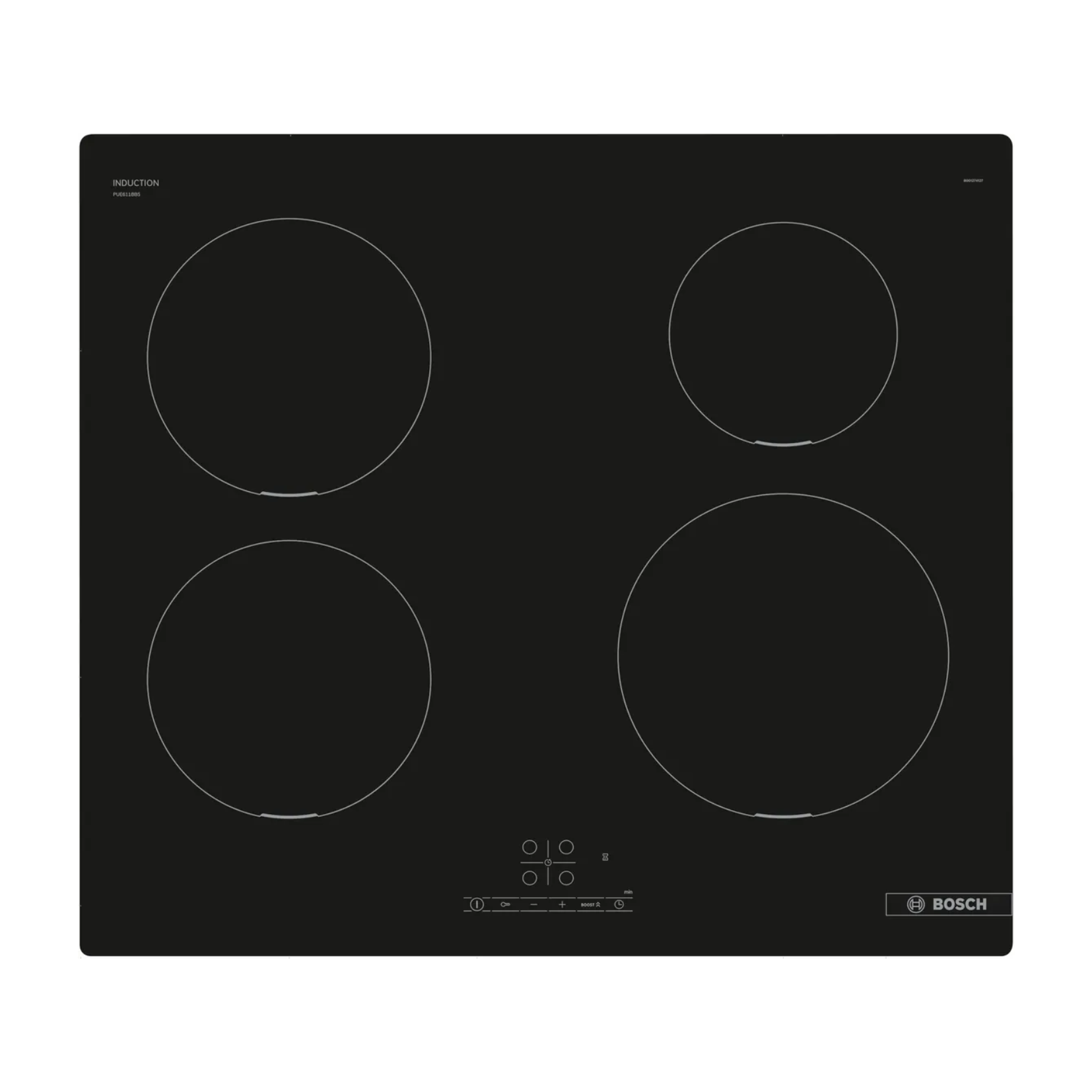 BOSCH PUE611BB5J - 60cm Induction Hob 4 Burners