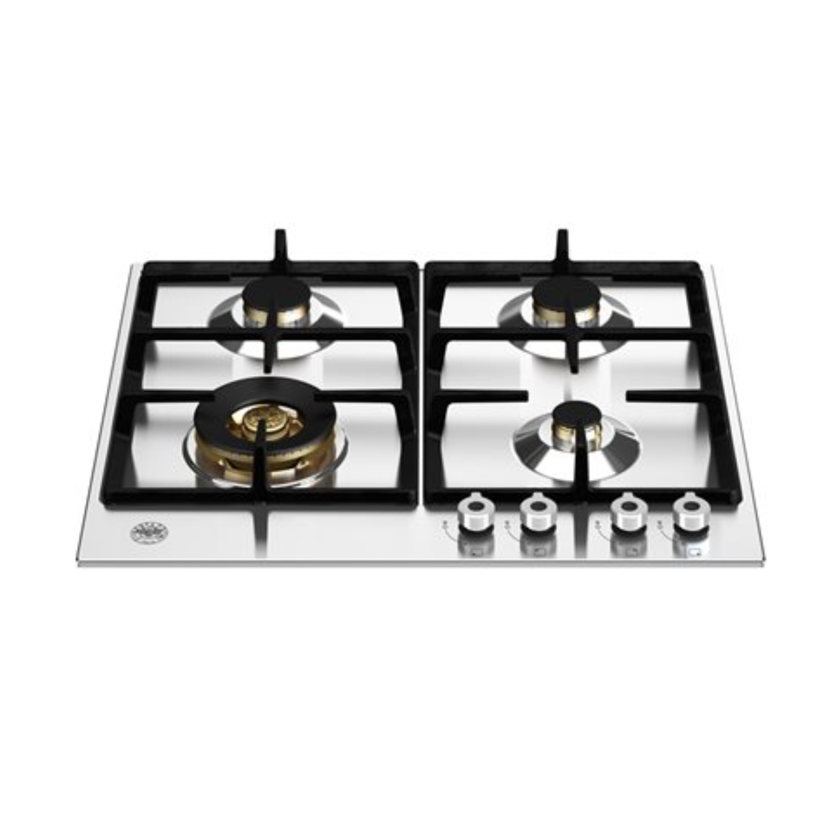 Bertazzoni P604LPROX - 60cm Stainless Steel Gas Hob 4 Burners