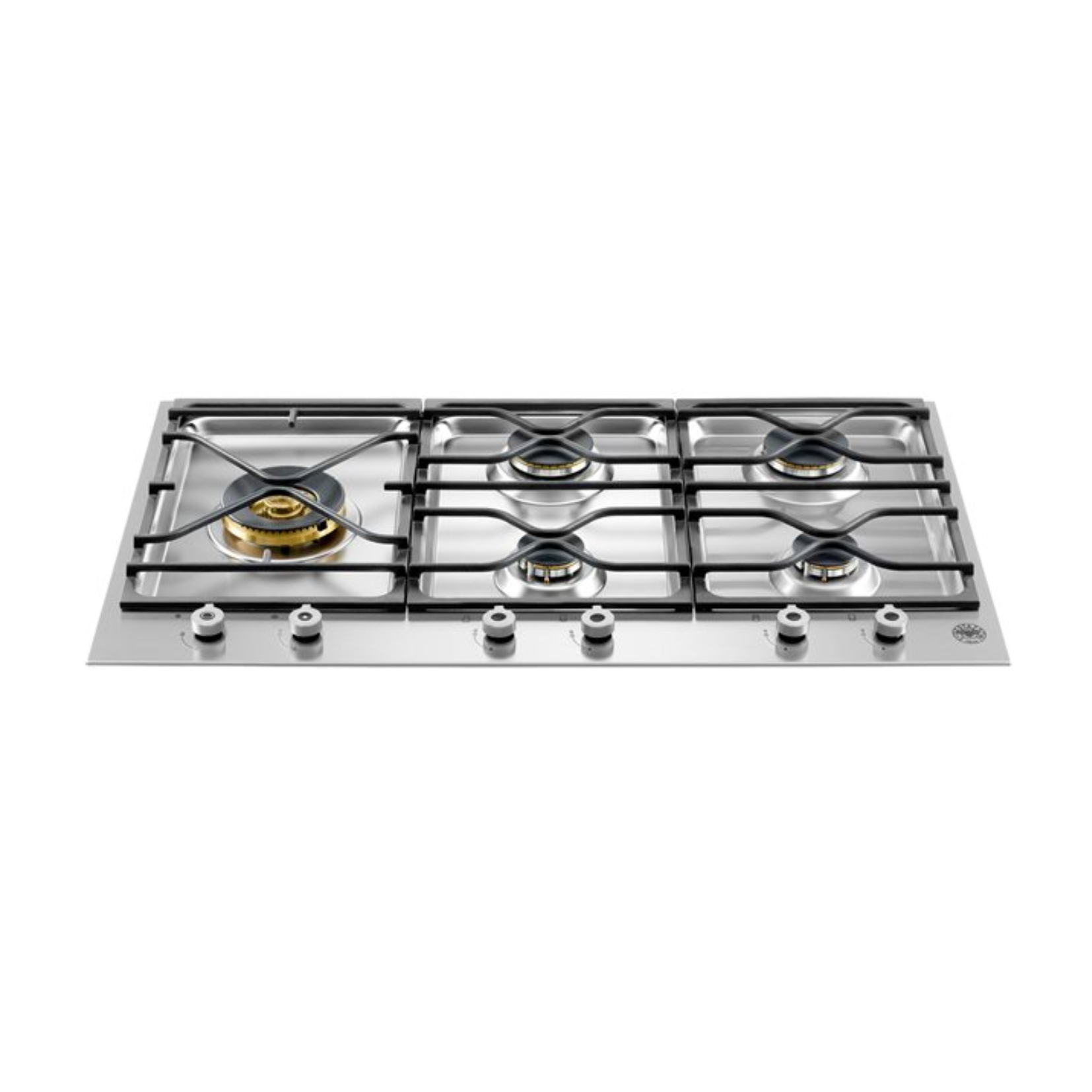 Bertazzoni PM365S0X - 90cm Stainless Steel Gas Hob 5 Burners