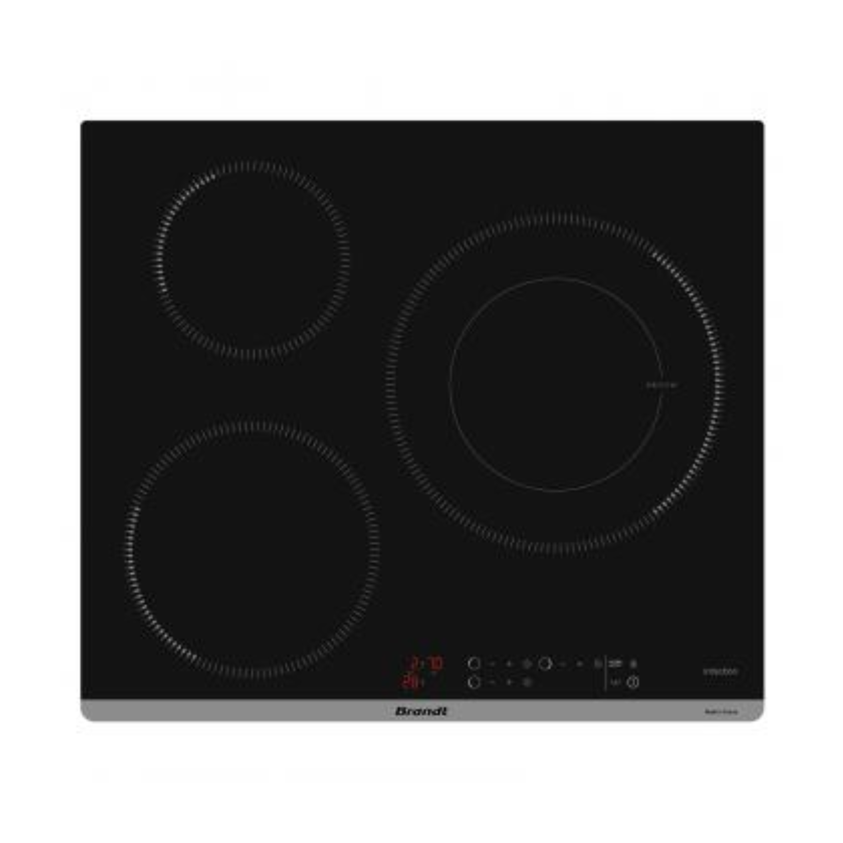 Brandt BPI1638KB - 60cm Induction Hob 3 Burners