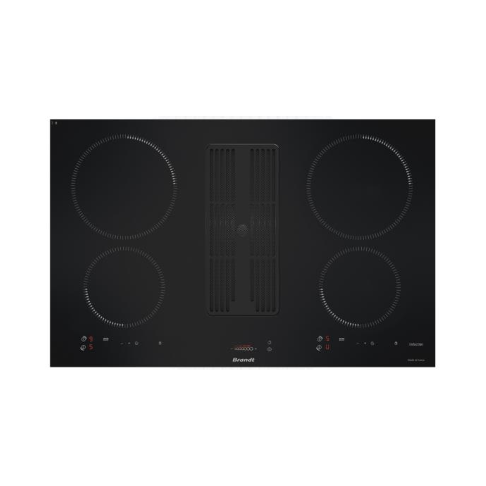 Brandt BPI384BH - 80cm Induction Hob 4 Burners