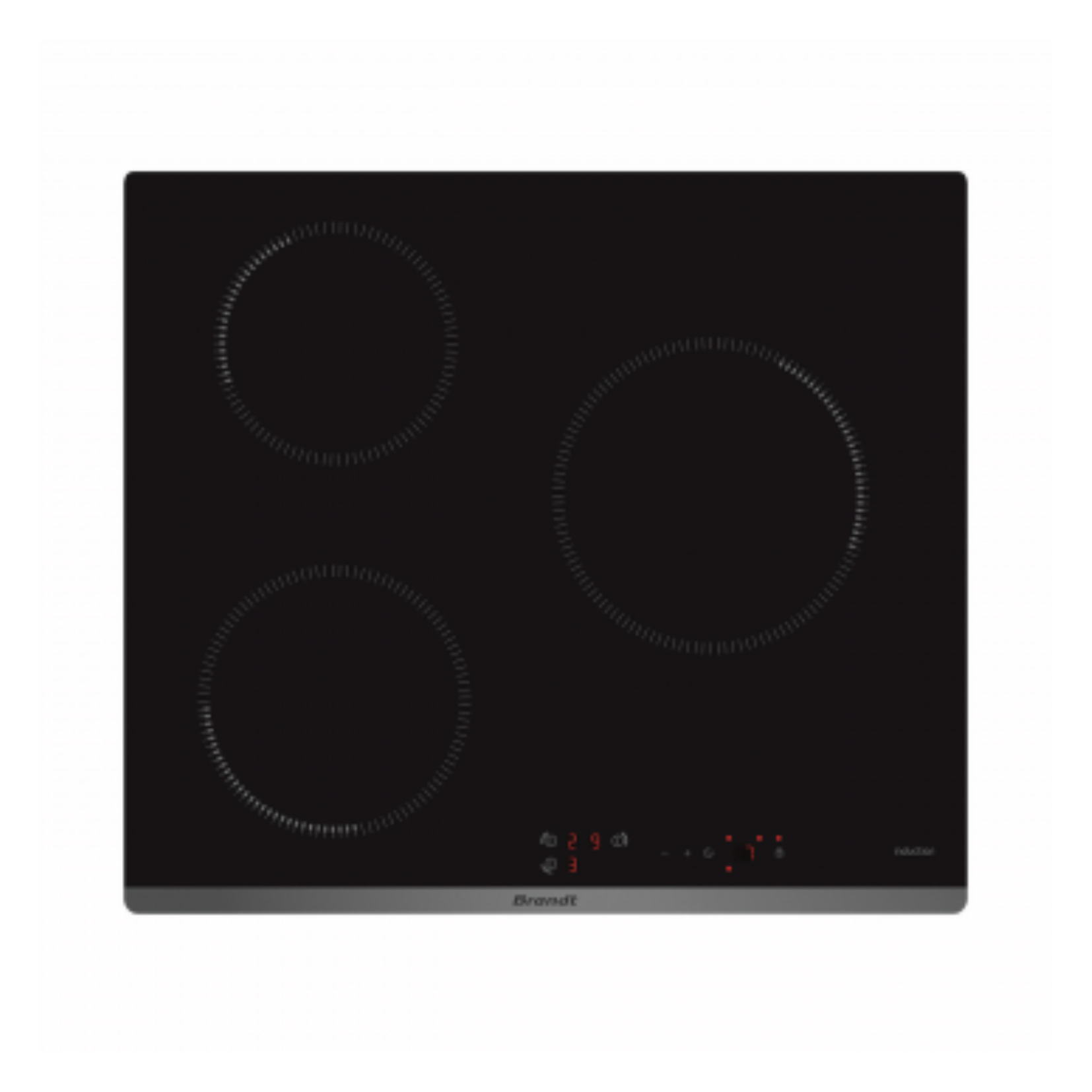 Brandt BPI6309B - 60cm Induction Hob 3 Burners