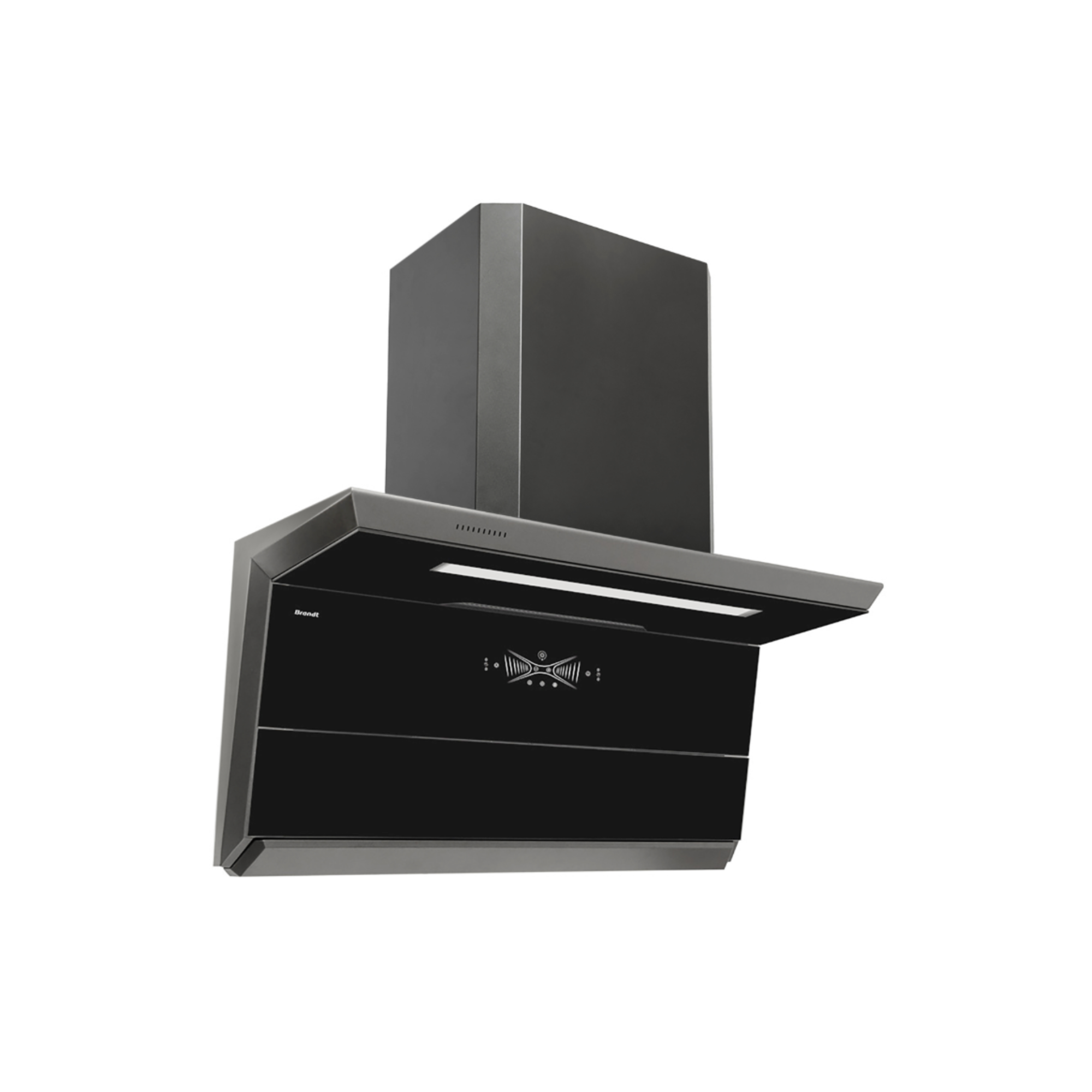Brandt BHL2490GM - 90cm Chimney Hood with Auto Clean
