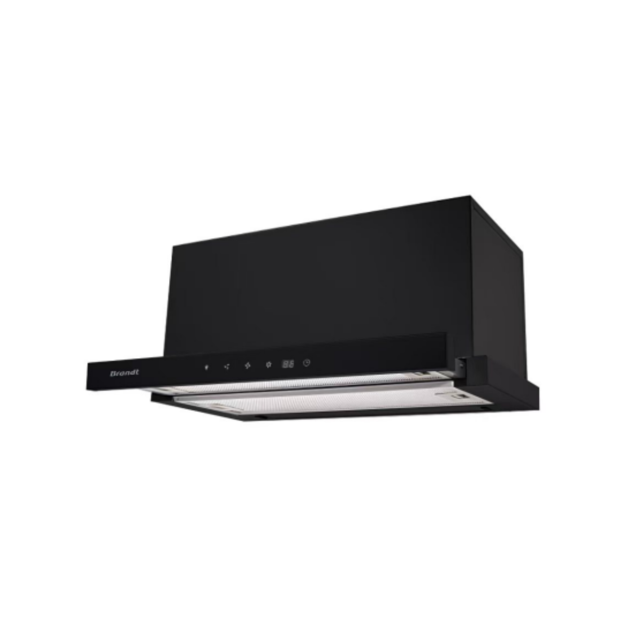 Brandt AT2490BE - 90cm Stainless Steel Telescopic Hood