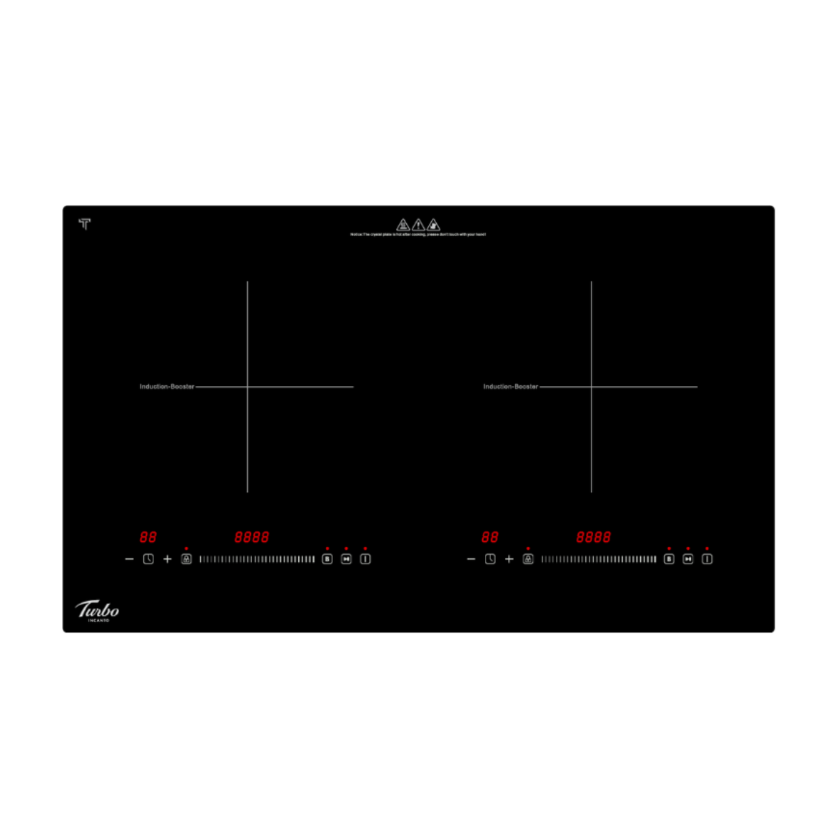 Turbo TIA800B-BK  - 75cm Induction Hob 2 Burners