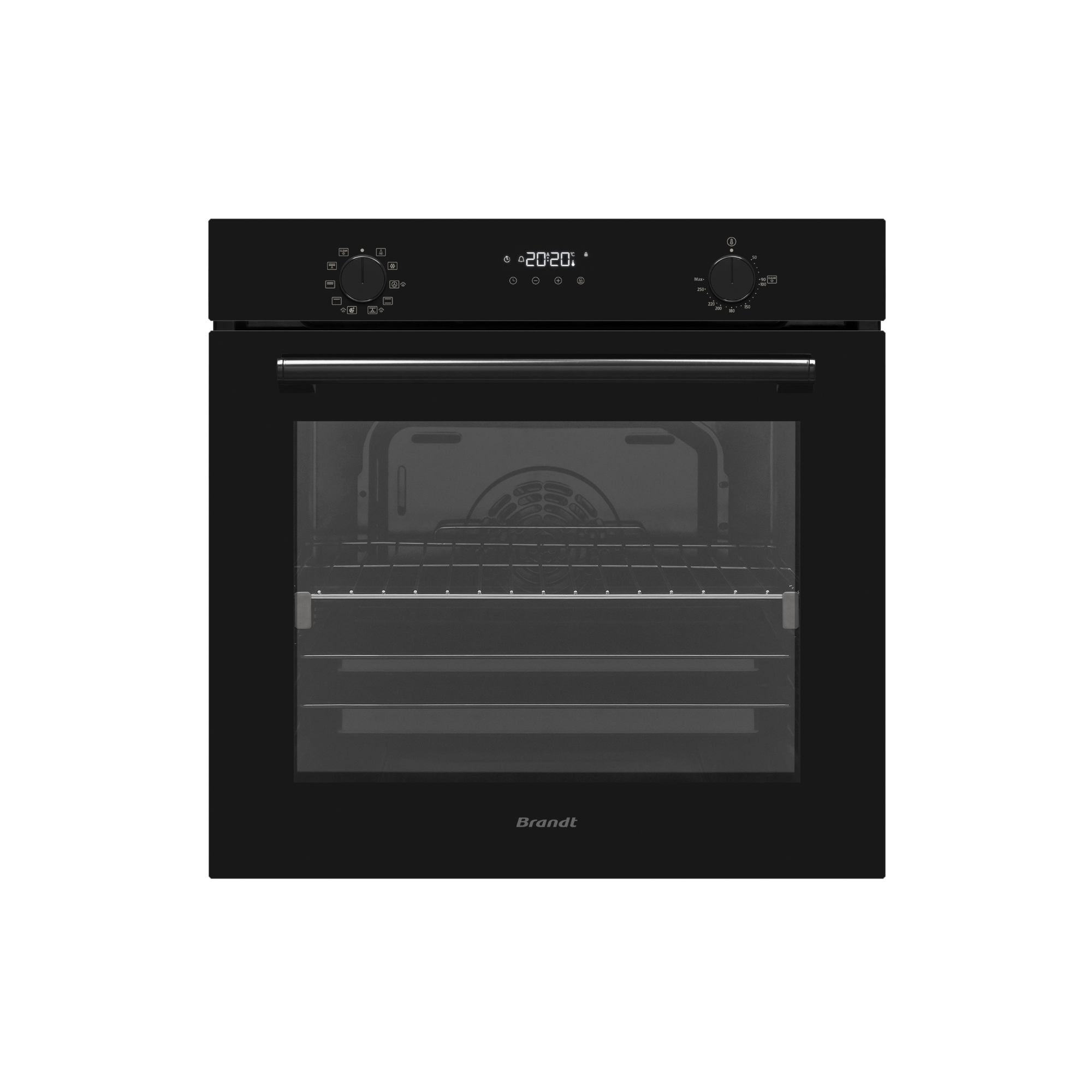 Brandt BOH1325BB - 73L 8 Functions Built-In Hydrolyse Oven