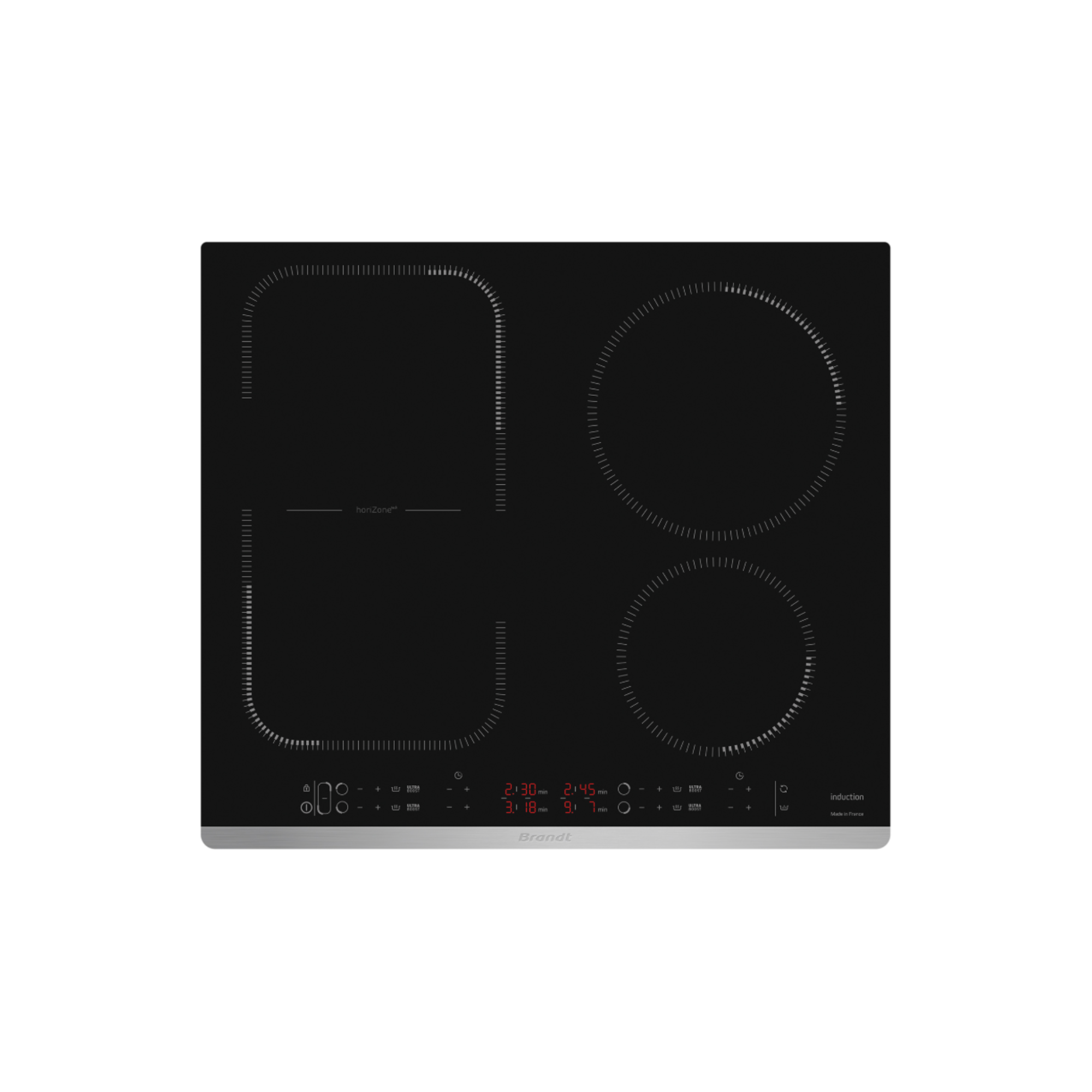 Brandt BPI164HUX - 58cm Induction Hob 4 Burners