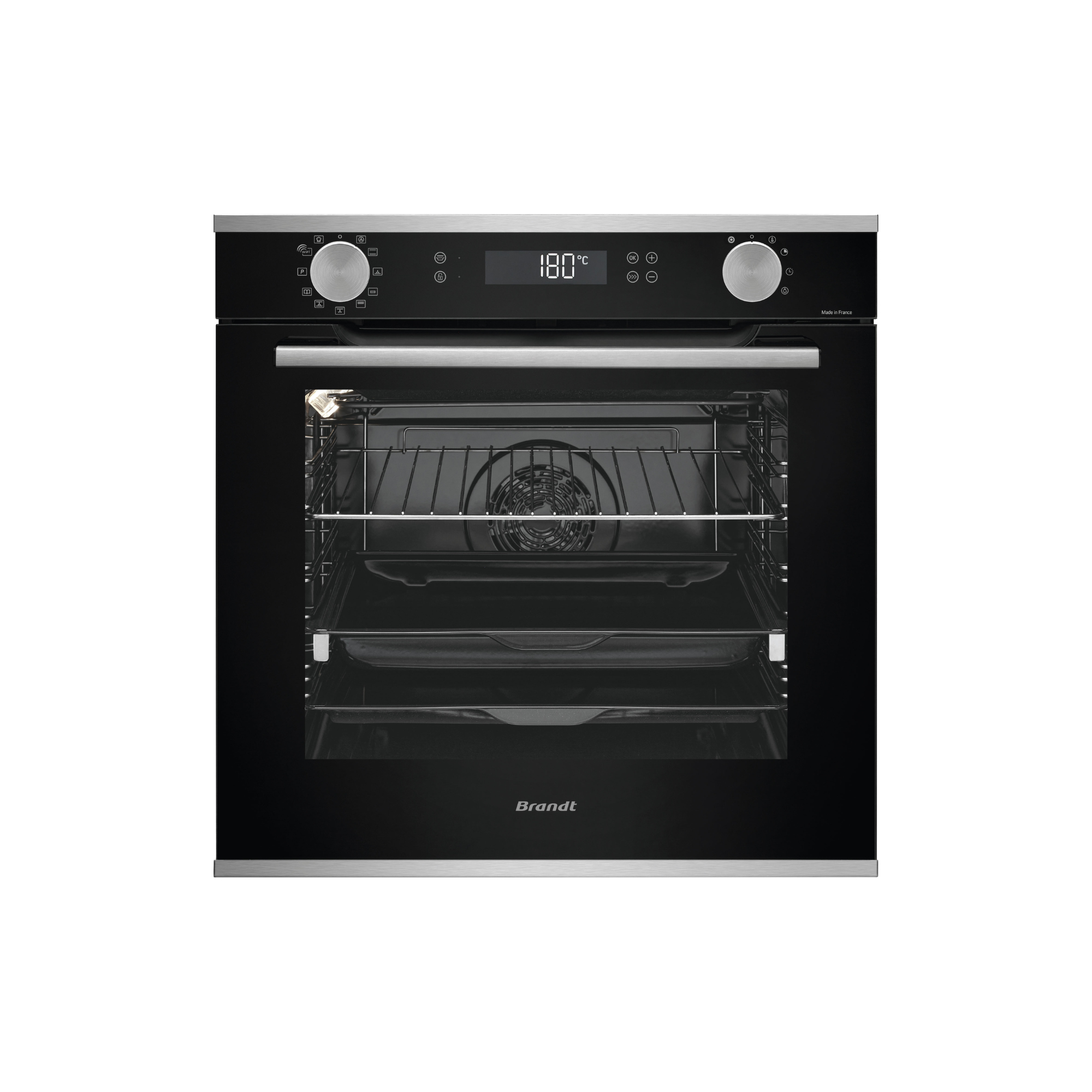Brandt BOP7543LX - 73L 7 Functions Built-In Pyrolytic Oven