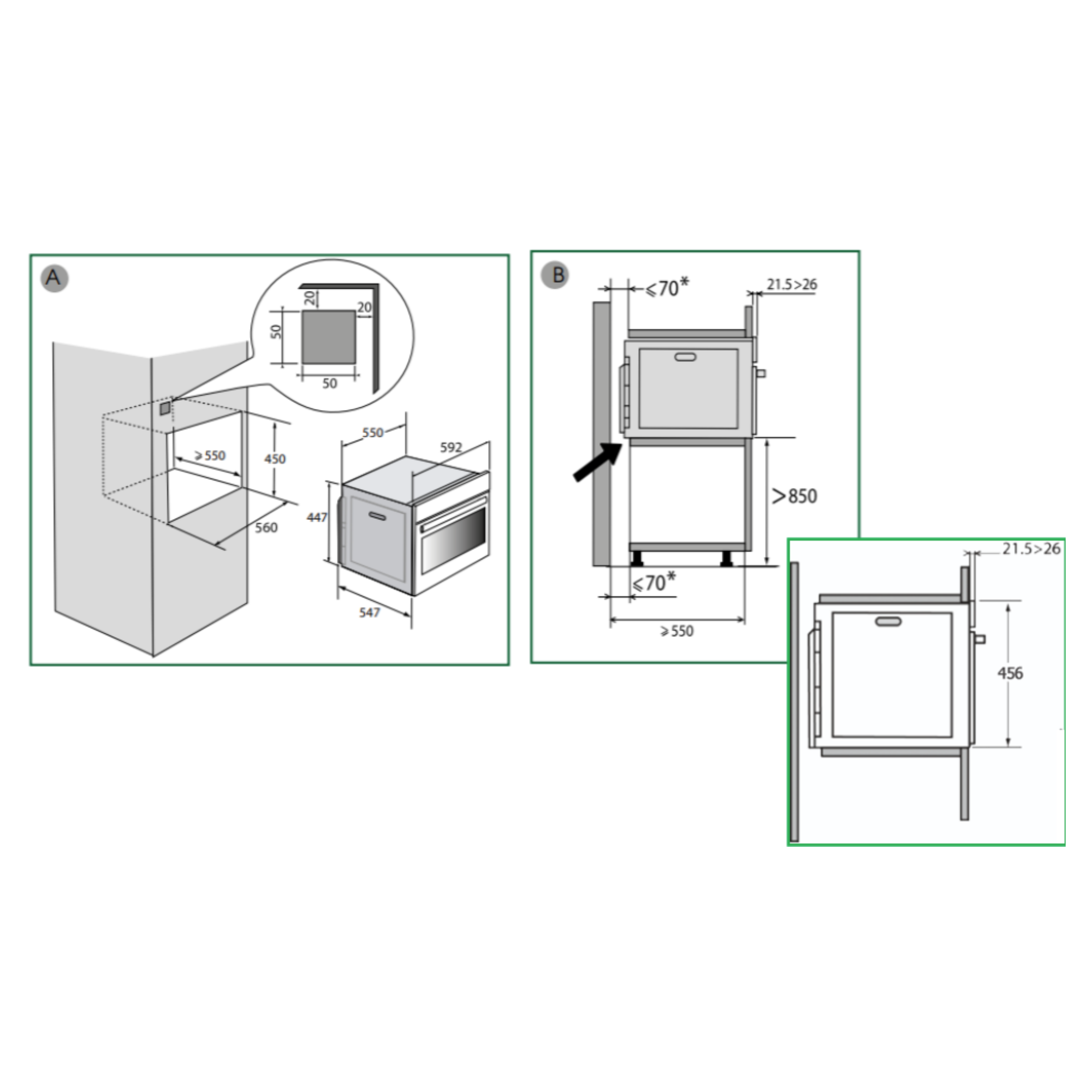 Brandt BKV7132LX - 29L Built-In Steam Oven