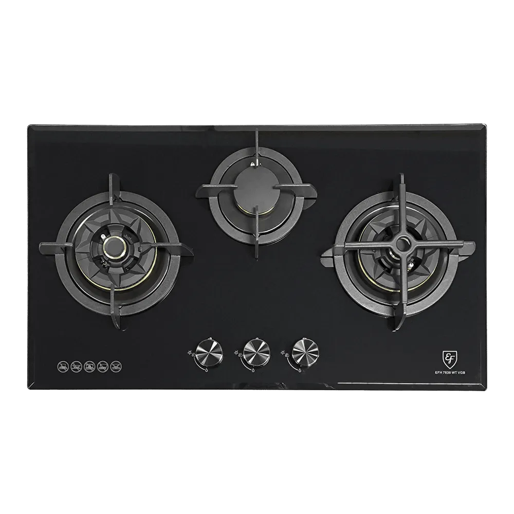 EF EFH7636WTVGB - 78cm Gas Hob 3 Burners