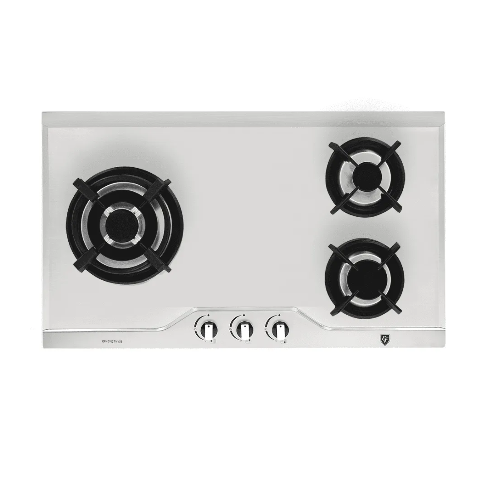 EF EFH3762TNVSB - 78cm Gas Hob 3 Burners