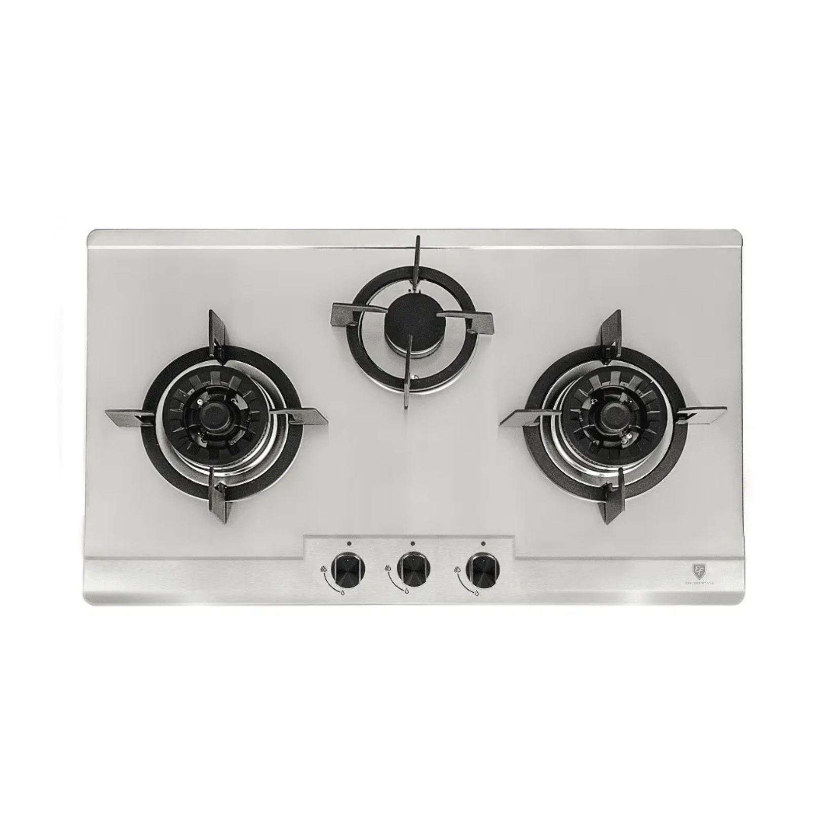 EF EFH3767WTVSB - 76cm Gas Hob 3 Burners