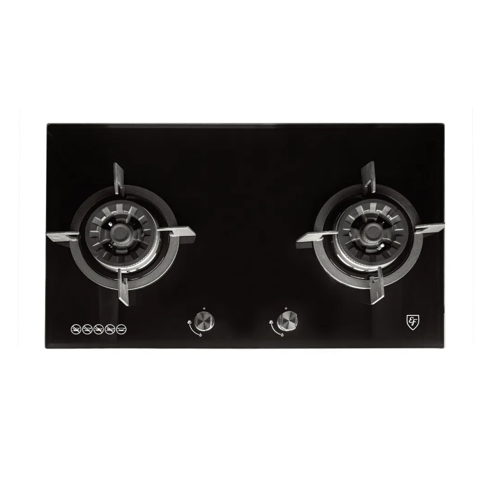 EF EFH7626WTVGB - 78cm Gas Hob 2 Burners