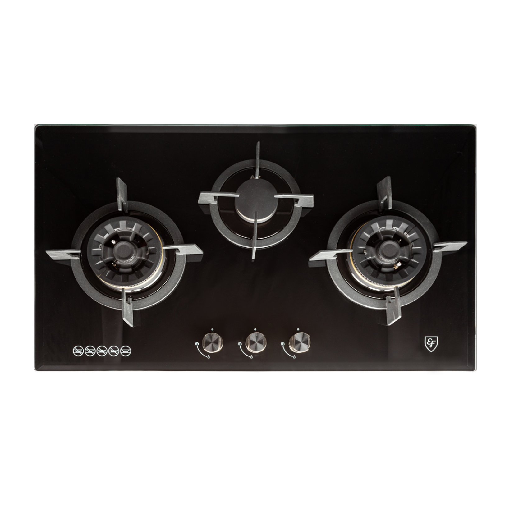 EF EFH9733WTVGB - 86cm Gas Hob 3 Burners