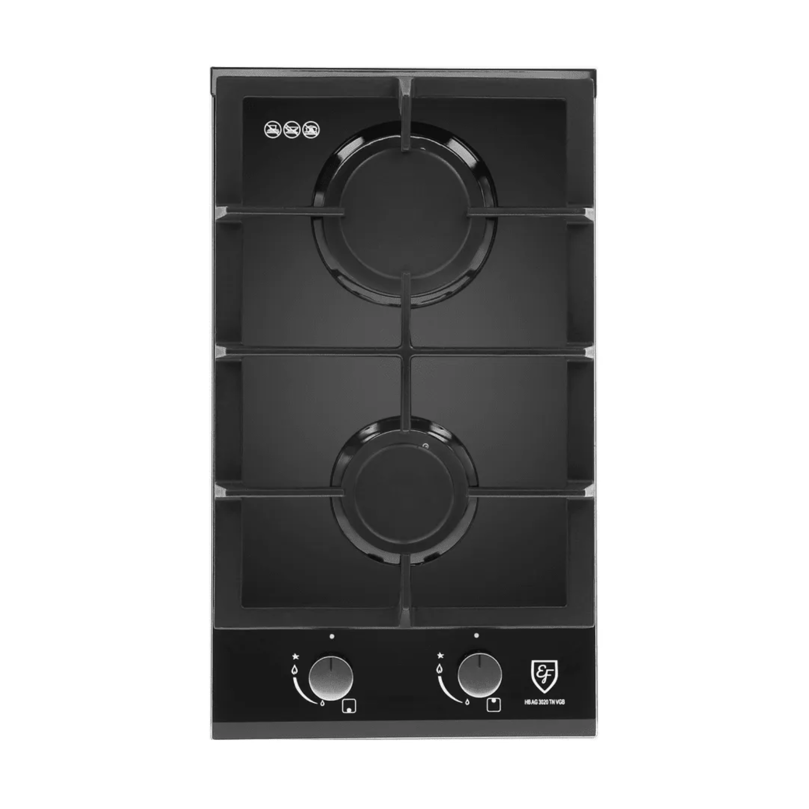 EF HBAG3020TN - 30cm Gas Hob 2 Burners