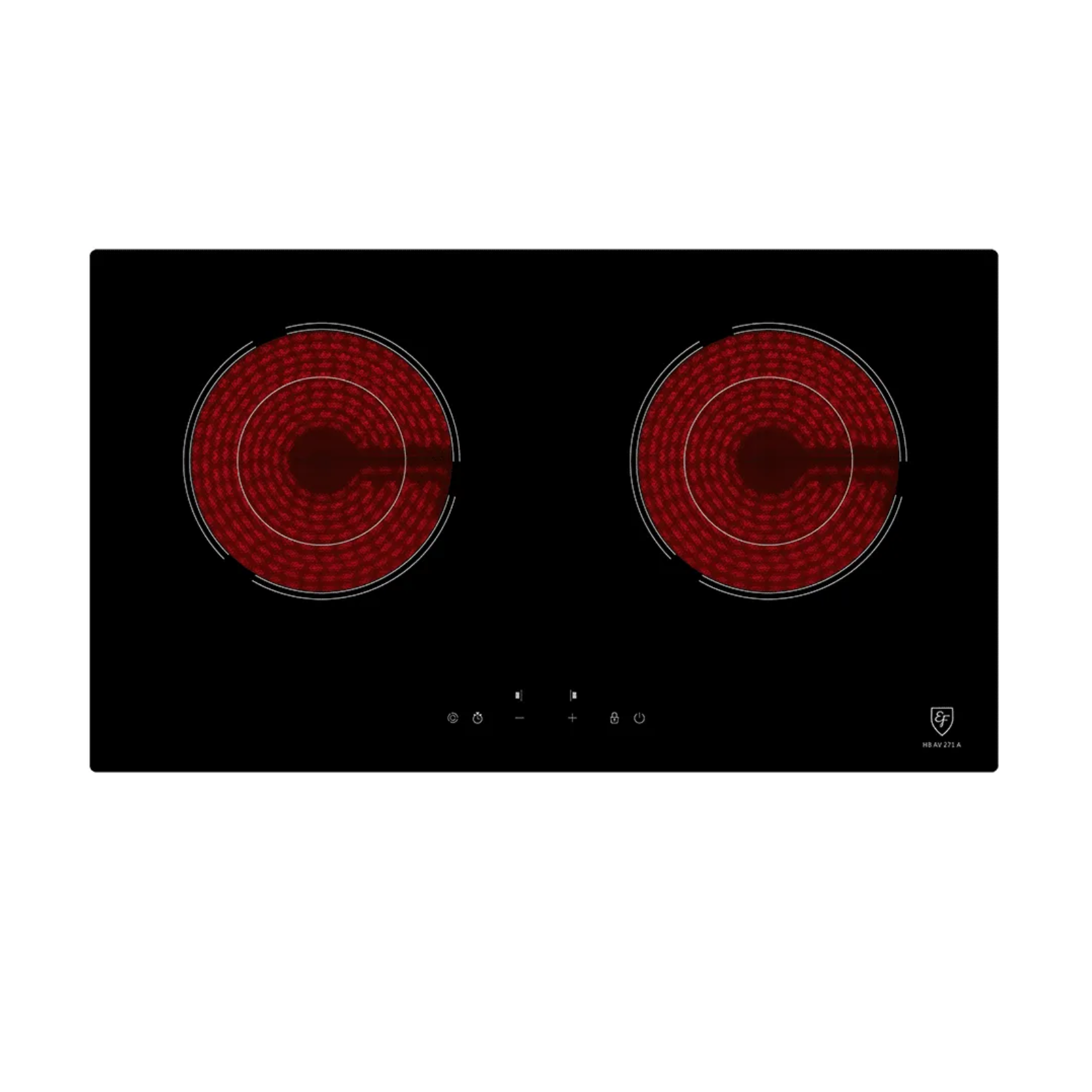 EF HBAV271A - 70cm Ceramic Hob 2 Burners