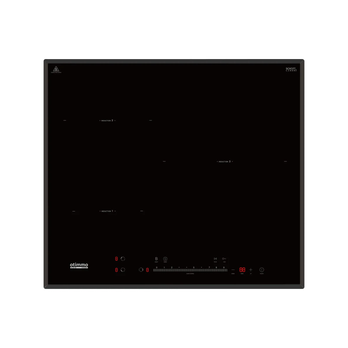EuropAce EIH7603E - 60cm Induction Hob 3 Burners