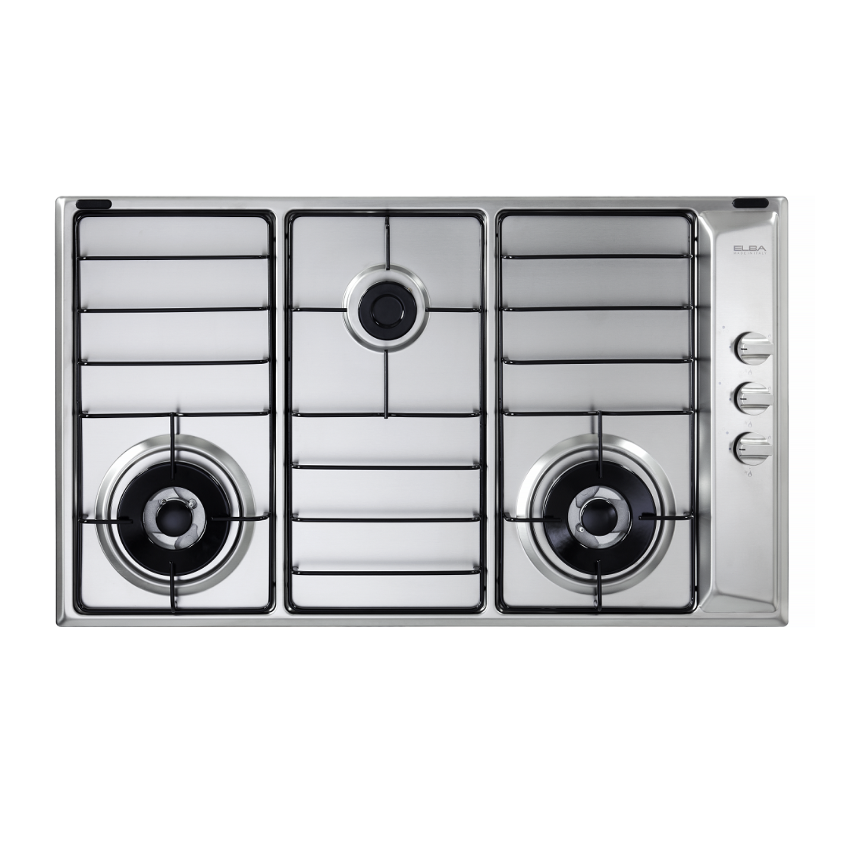 Elba EHS 935D1 SB - 90cm Stainless Steel Gas Hob 3 Burners