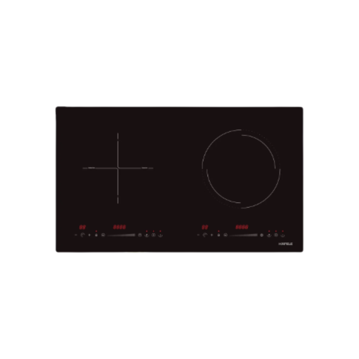 Hafele 536.66.836 - 73cm Hybrid Hob 2 Burners