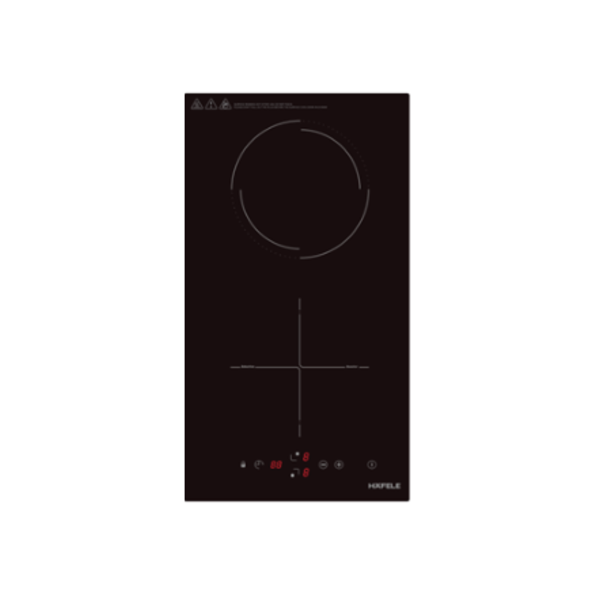 Hafele 536.66.840 - 30cm Hybrid Hob 2 Burners