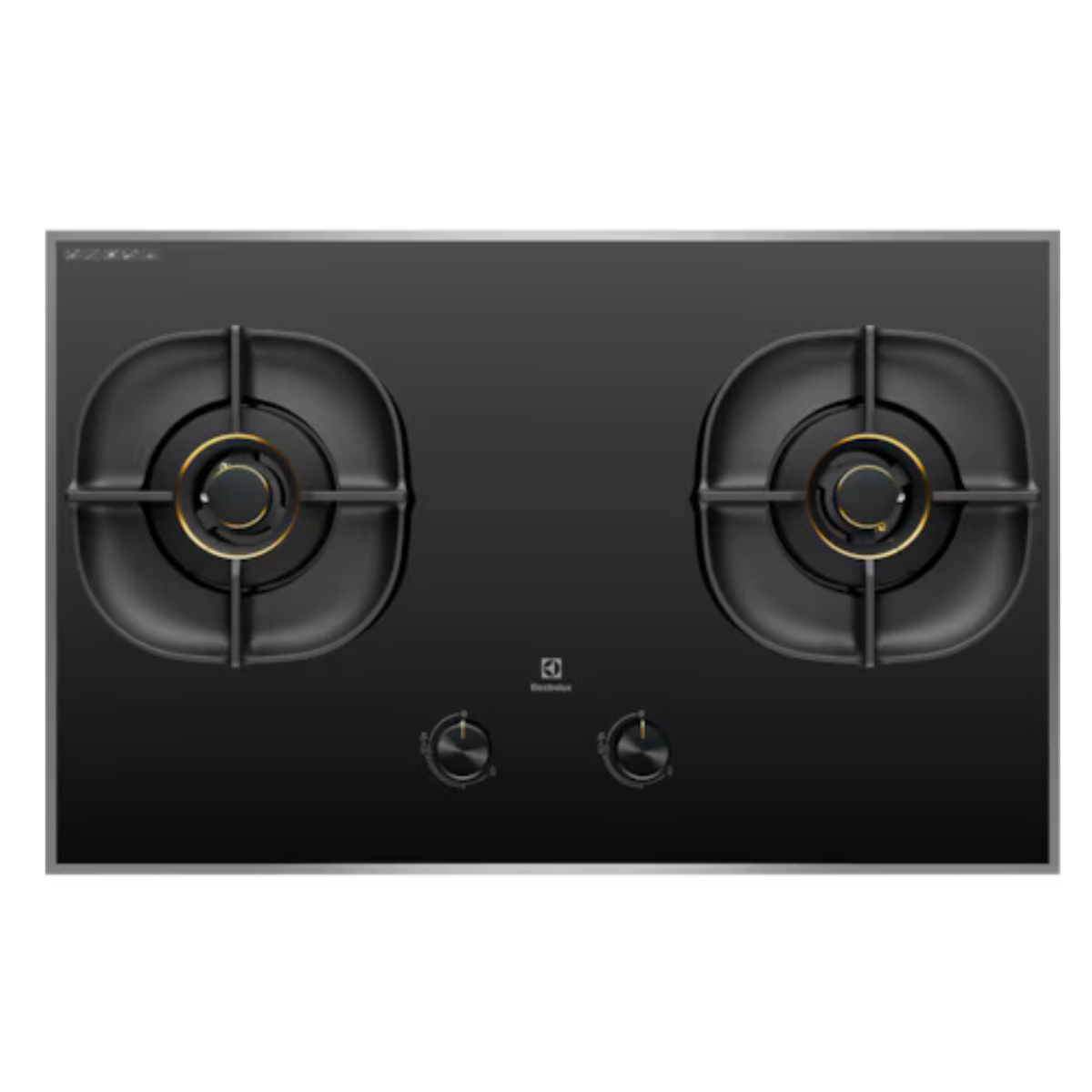 Electrolux EHG8250BEP - 80cm Black Tempered Glass 2 Burners