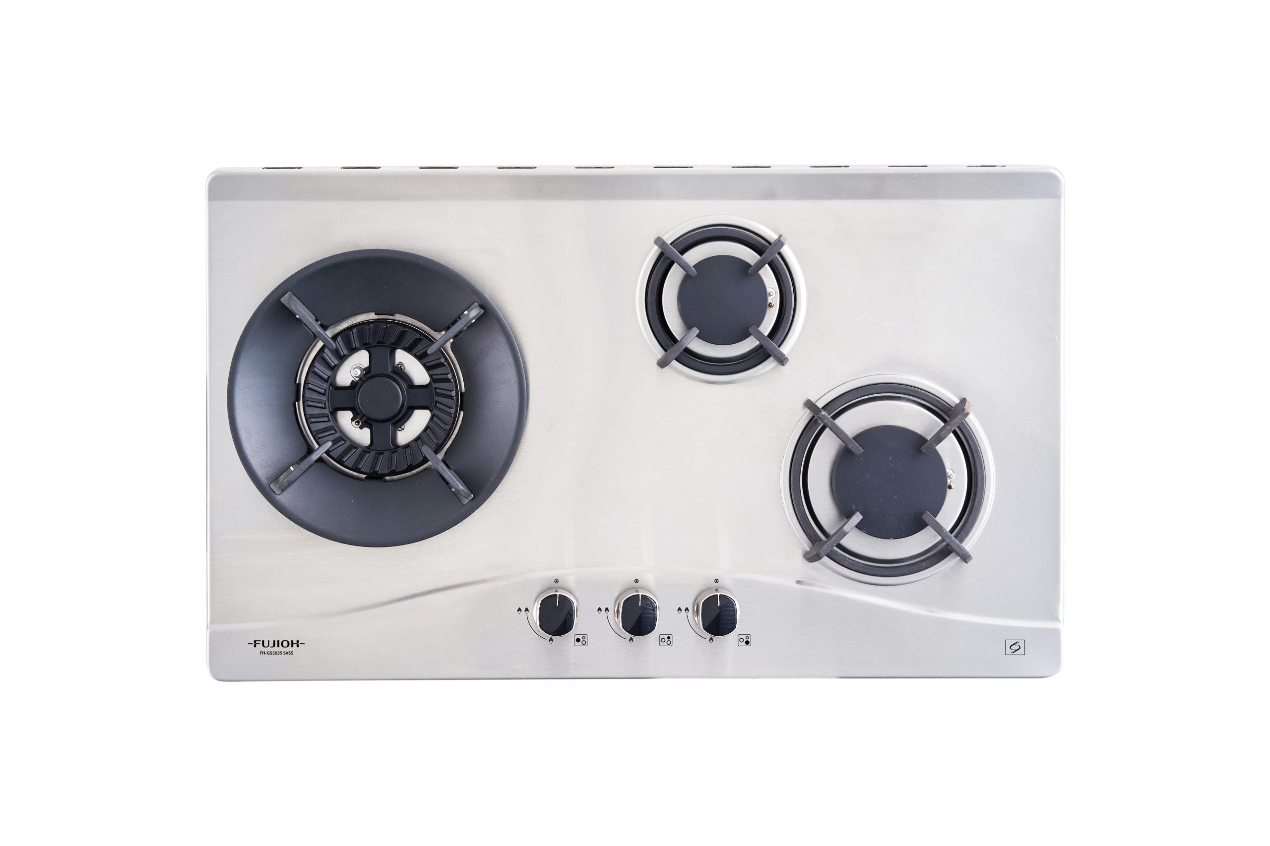Fujioh FH-GS5035 SVSS - 75cm Stainless Steel Gas Hob 3 Burners