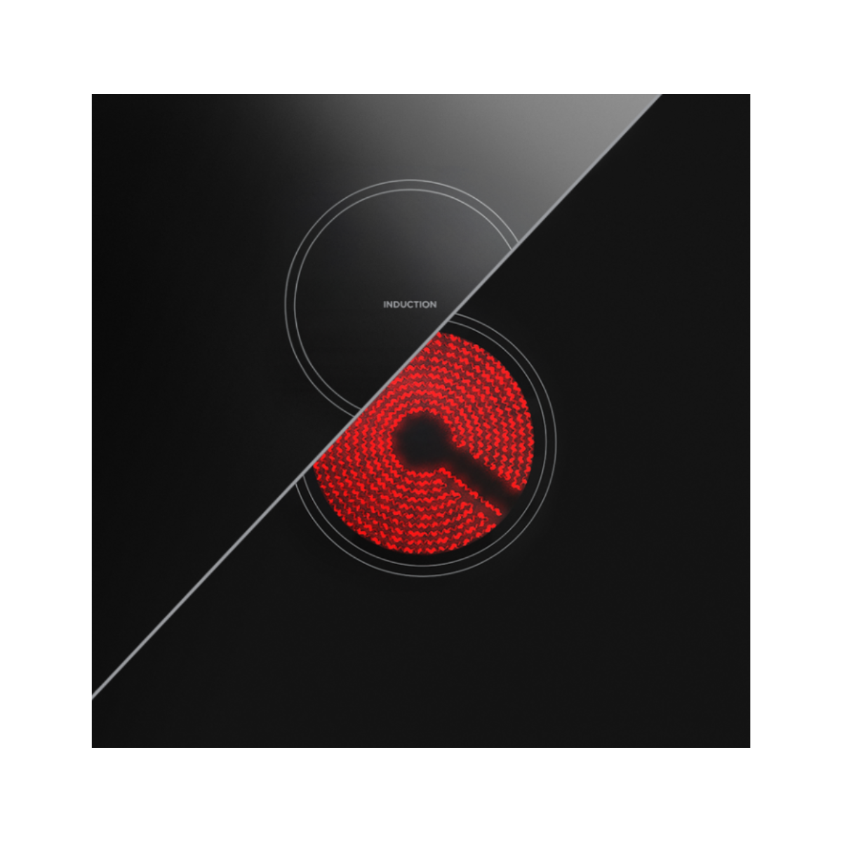 Fujioh FH-IC6020 - 70cm Hybrid Hob 2 Burners