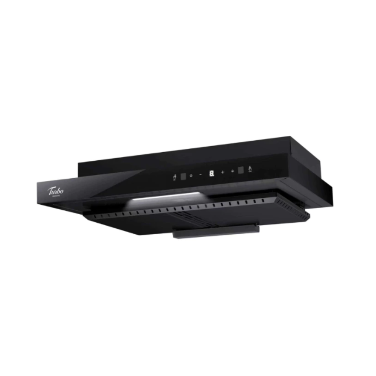 Turbo TAL616-602 BK - 60cm Slimline Hood
