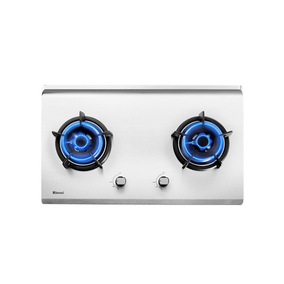 Rinnai RB-72S - 76cm Stainless Steel Gas Hob 2 Burners