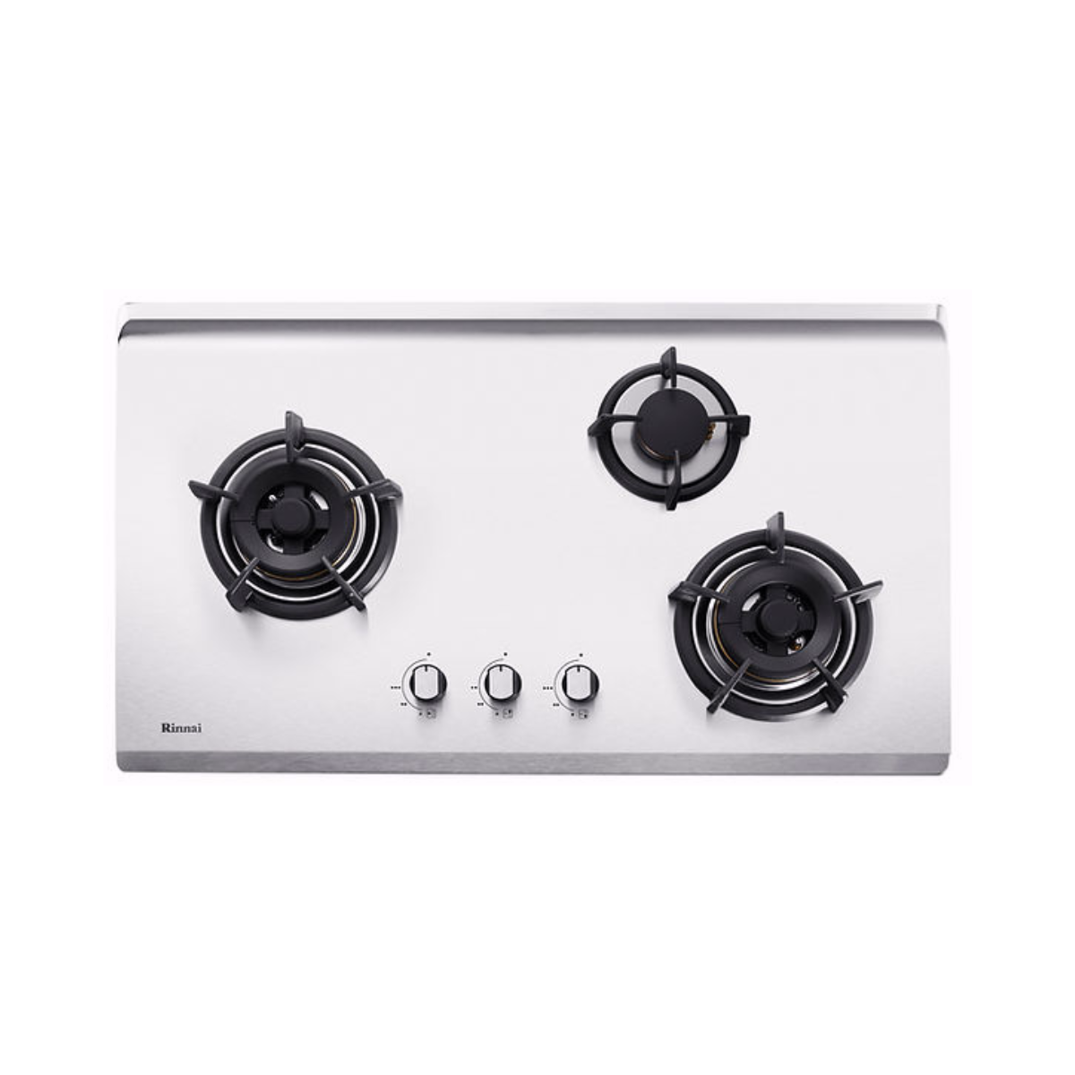 Rinnai RB-93US - 88cm Stainless Steel Gas Hob 3 Burners