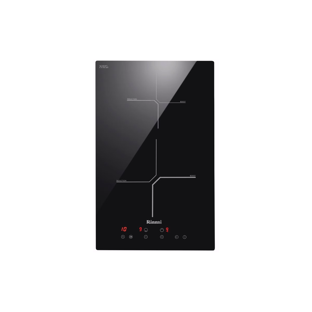 Rinnai RB-3012H-CB - 30cm Induction Hob 2 Burners