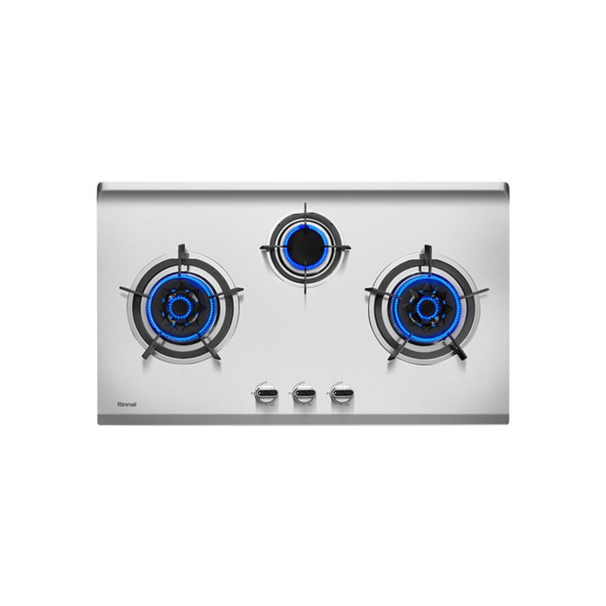 Rinnai RB-983S - 88cm Stainless Steel Gas Hob 3 Burners