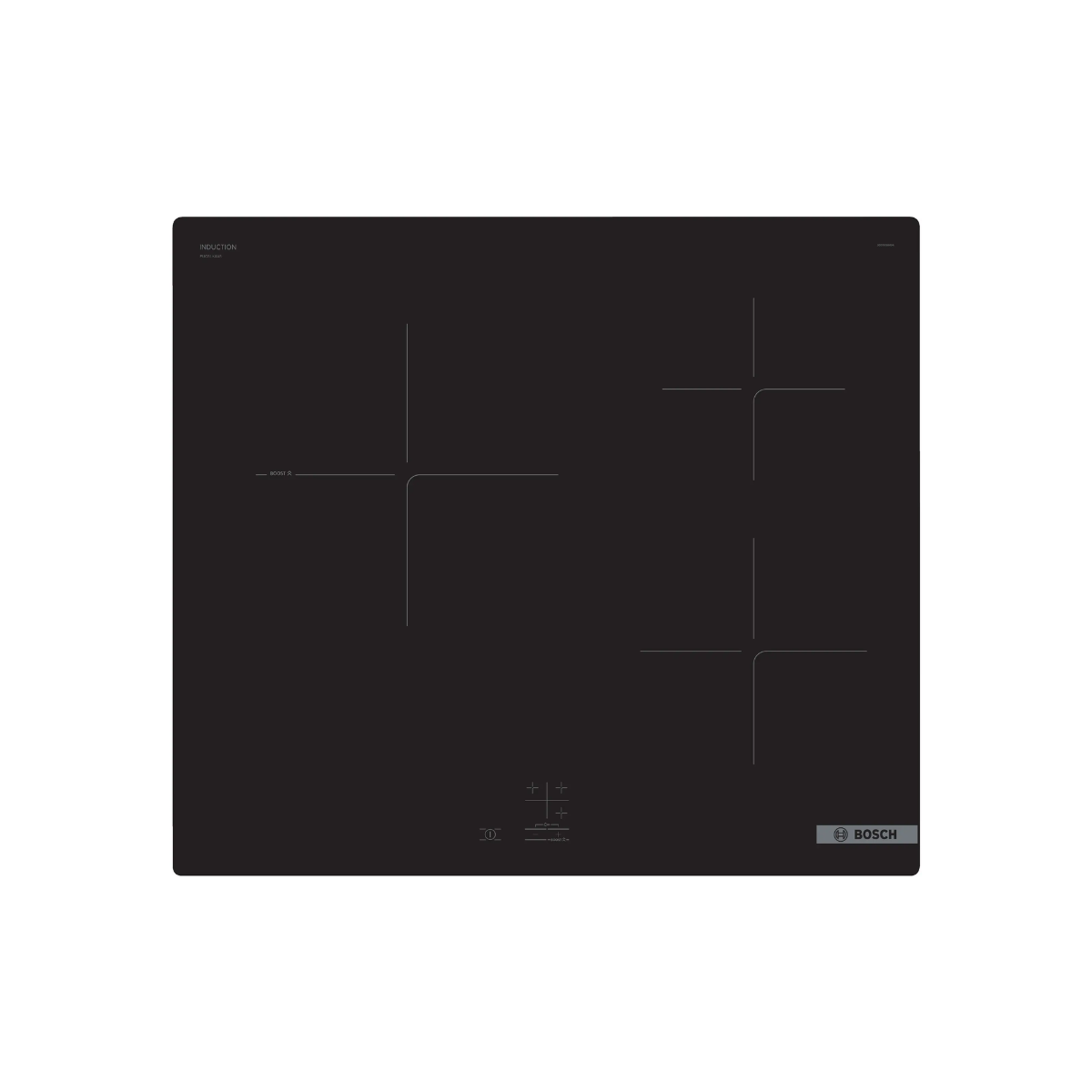 BOSCH PUC61KAA5E - 60cm Induction Hob 3 Burners