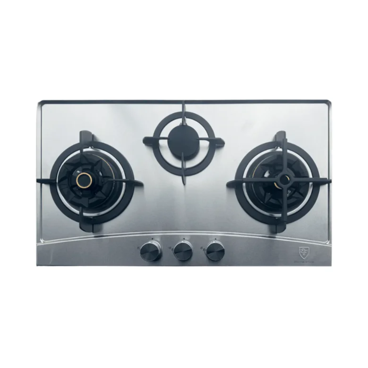 EF EFH3768WTVSB - 76cm Stainless Steel Gas Hob 3 Burners