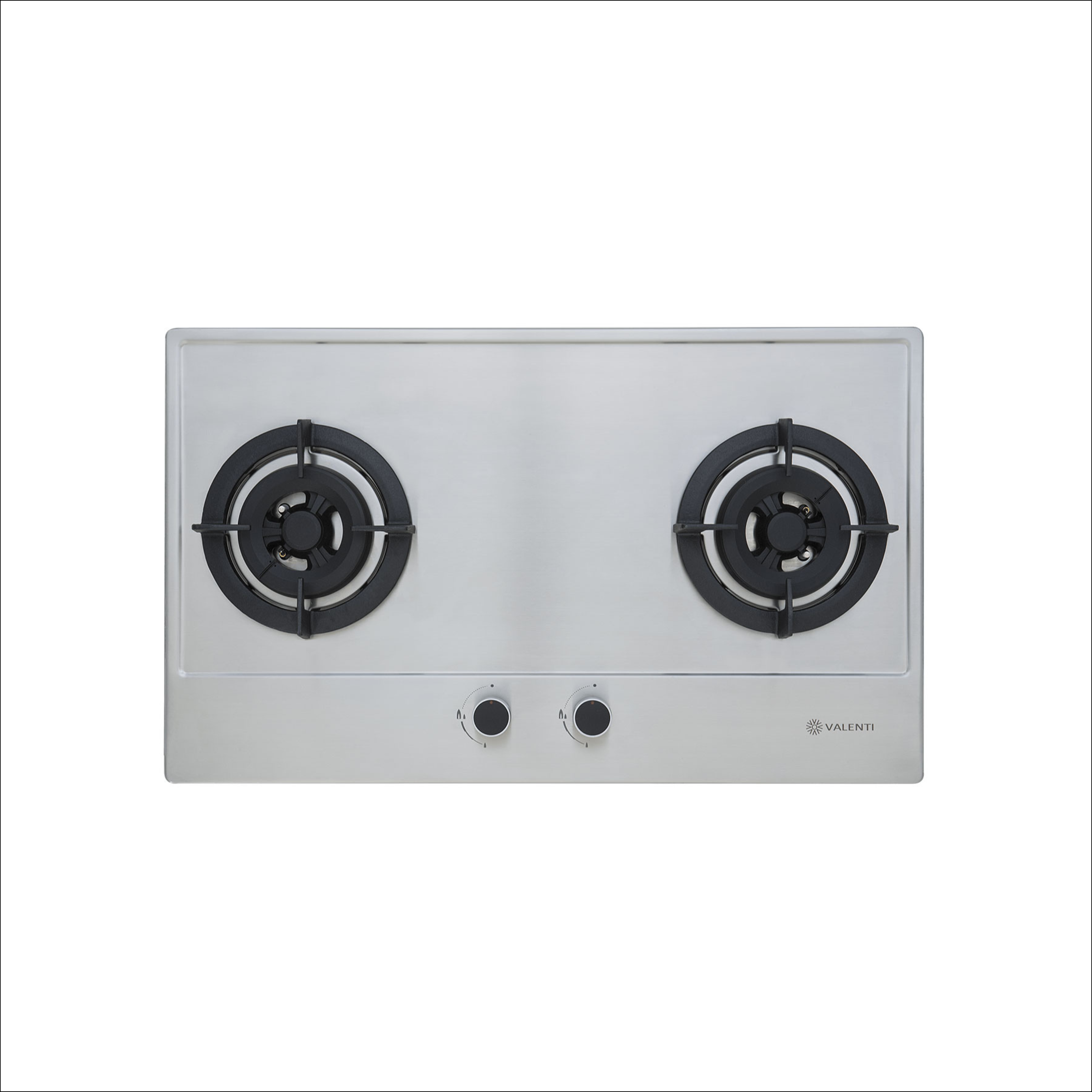 Valenti VC920S - 86cm Built-In Stainless Steel 2 Burners