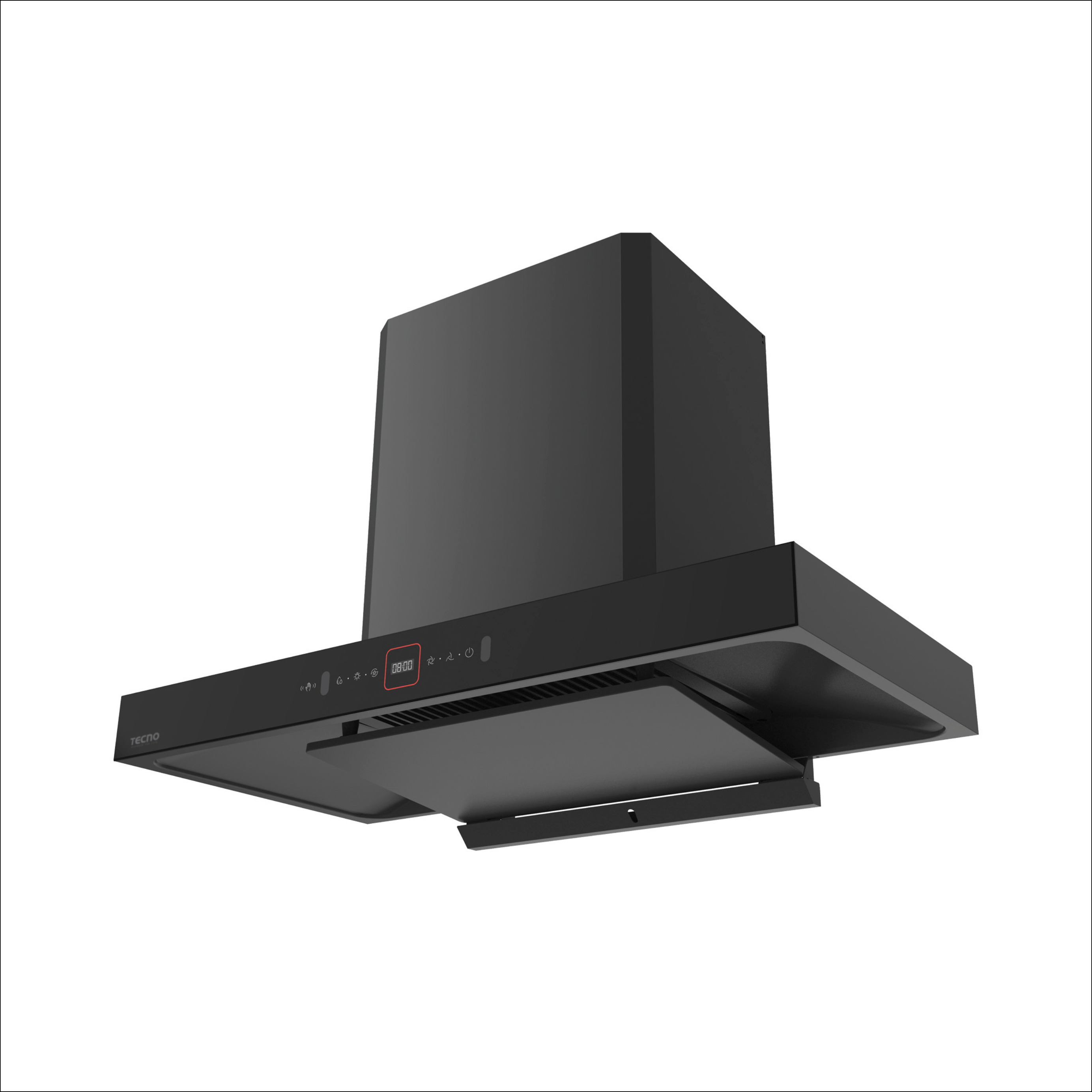 Tecno KD5088 - 90cm Chimeny Cooker Hood with Auto Clean