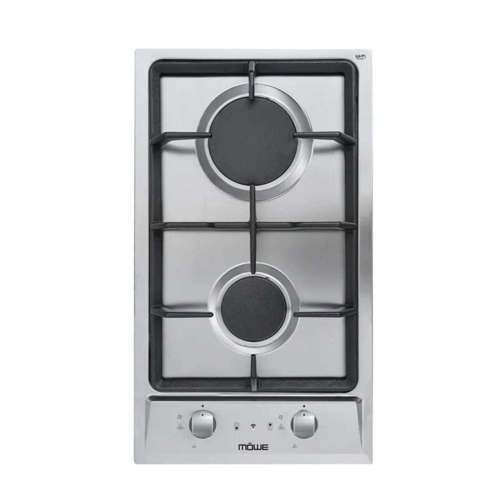 MOWE MW230S - 30cm Stainless Steel Hob 2 Burners