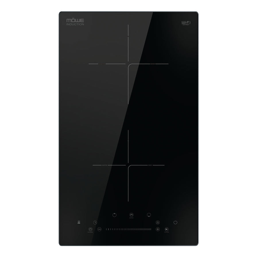 MOWE MW2381 - 30cm Induction Glass Hob 2 Burners